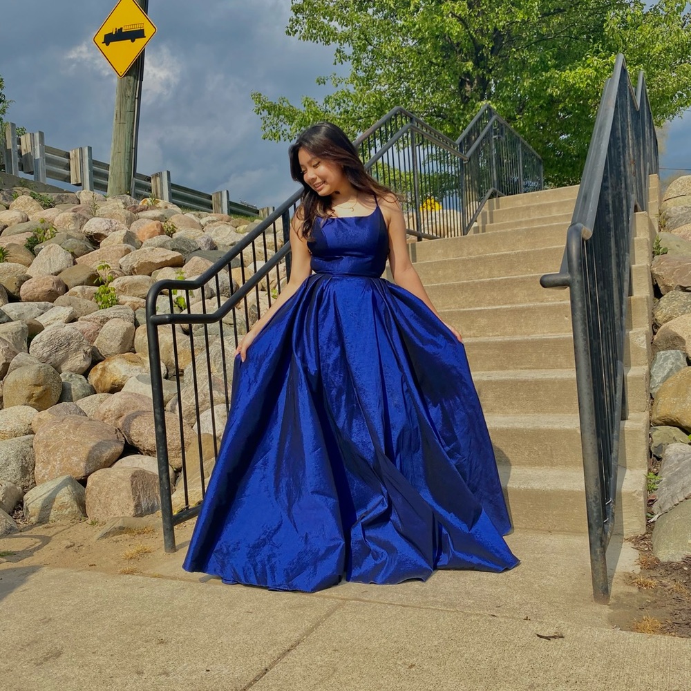 Blue Prom Dress
